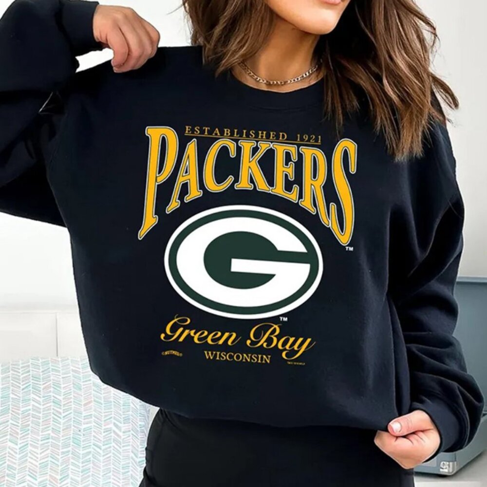 Vintage Green Bay Packers Sweatshirt – Retro Football Crewneck